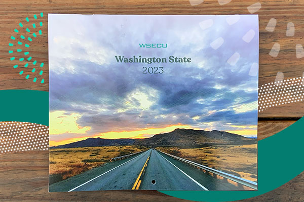 WSECU 2023 calendar cover