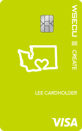 WSECU Create Visa Card