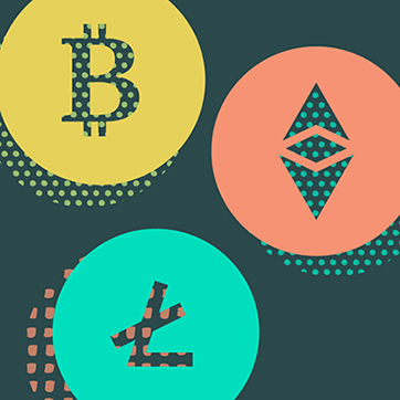 logos of mulitple cryptocureencies