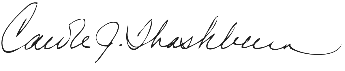 Carole Washburn signature